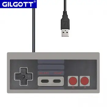 za NES USB PC Krmilnik Računalnik, Video Igre Ročaj Retro Gamepad, USB, za NES Palčko Krmilnik Manette