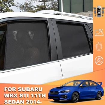 Za Subaru WRX STI, Limuzina 2014-2021 Magnetna Avto Dežnik Prednje Vetrobransko steklo Očesa Okvir Zavese Zadnja Stranska Okna Sonce Odtenek Vizir