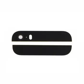 Zgornji in Spodnji Nazaj Stekla Zamenjava Plošče Za iPhone 5S Črni Ali Beli Barvi
