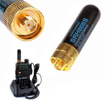 ŠD-805S 5 CM GURS-F Ženski Dual Band Anteno Za BAOFENG UV-5R BF-888S Radio Visoke Kakovosti