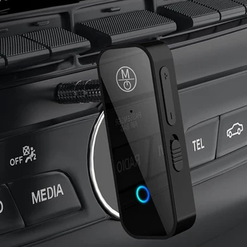 Bluetooth 5.1 Oddajnik Sprejemnik 2 in1 Jack Brezžični vmesnik 3.5 mm Audio AUX Adapter Za Avto Avdio Glasbe Aux Prostoročno Slušalko 1