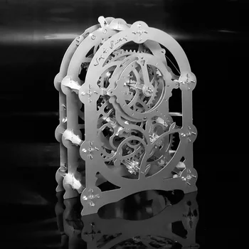 Jekla Golem Premično Mehanska Ura 3D Stereoskopski Kovin, Sestavljanje Puzzle Model Peklenska Moč Prestavi Prenos 1