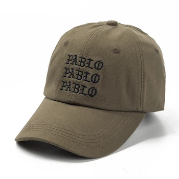 VORON novo Počutim se, Kot da Pablo Red Hat Oče Baseball Skp Kanye Pablo vezenje oče pokrivalo moški ženske vrnitev žoge Skp klobuki 1