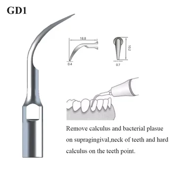 VVDental Luščenje G1 GD1 Ultrazvočno Scaler Nasveti Za Satelec Žolna DTE / EMS Žolna Dentista Beljenje Zob Zobna Orodja 1