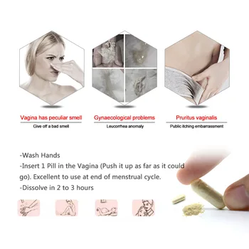 50 Kos Vaginalne Svečke Tablete Yoni Pops Vagina Detox Yoni Biseri Softgel Debelo Žensko Zdravstvenega Varstva Borova Kislina Kapsul 2