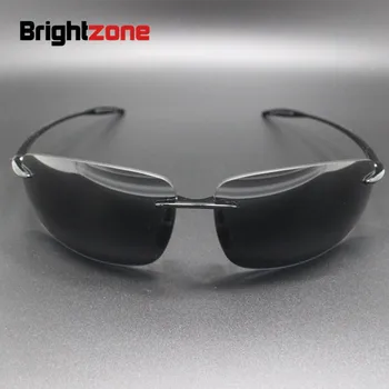 Brightzone Svetlobe-teža UV400 Visoko Arhiv TR-90 Najlon Objektiv Moških In Žensk Voznik Ribolov sončna Očala Anti-Vrtoglavica Eye Glasses 2