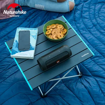 Naturehike Prostem aluminijaste zlitine, zložljivi prenosna, lahka teža piknik mizo Potovanja BBQ žar divje kampiranje tabela FT08 2