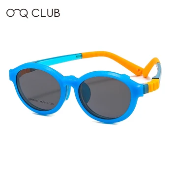 O-Q, KLUB Otroci sončna Očala Posnetek Na Kratkovidnost Recept Otrok, Očala 2 V 1 Magnetni Polarizirana Modni Očala DM181117 2