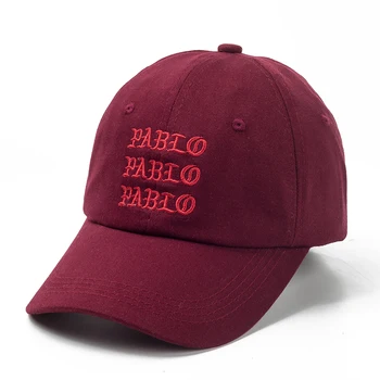 VORON novo Počutim se, Kot da Pablo Red Hat Oče Baseball Skp Kanye Pablo vezenje oče pokrivalo moški ženske vrnitev žoge Skp klobuki 2
