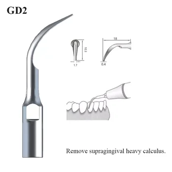 VVDental Luščenje G1 GD1 Ultrazvočno Scaler Nasveti Za Satelec Žolna DTE / EMS Žolna Dentista Beljenje Zob Zobna Orodja 2