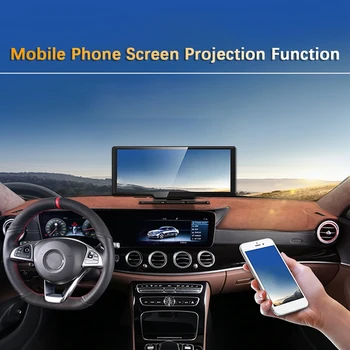 11 Inch Za Carplay/ Android Auto Avto DVR Dvojno Kamere 2.5 K Dash Cam, WIFI, GPS, Avto Fotoaparat, Video Snemalnik Za Avtomobile 3