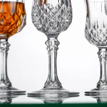 Francoski uvoz CDA lok kristalno retro strani-cut kristalno steklo rdeče vino kozarci za šampanjec stekleni kozarec whisky 3
