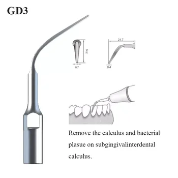 VVDental Luščenje G1 GD1 Ultrazvočno Scaler Nasveti Za Satelec Žolna DTE / EMS Žolna Dentista Beljenje Zob Zobna Orodja 3