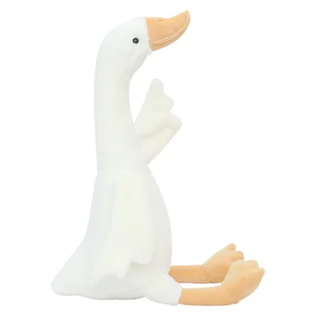 40-60 cm Srčkan Bombaž Gos White Swan Raca Plišaste Igrače Živali Baby Lutke Spremljajo Plišastih Udobje Lutke Mehko Blazino Doma Dekor 4