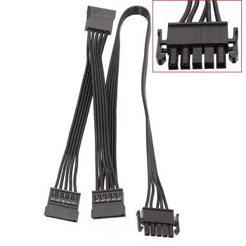 5Pin do 3 Port SATA Zunanje Napajanje Kabel za Enermax Modularni PSU 4
