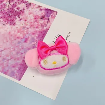 Novo Sanrio Kuromi Hello Kitty Risanka Pliš Plišaste Lutka Broška Animacija Perifernih Vrečke Za Čevlje Gumbi Oblačilni Dodatki Darilo 4