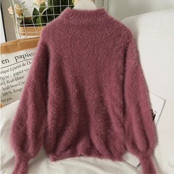 Poceni debelo 2021 jeseni, pozimi nov modni priložnostne toplo lepo ženske Pulover ženska ženski OL puloverju letnik pulover BVtC4546 5