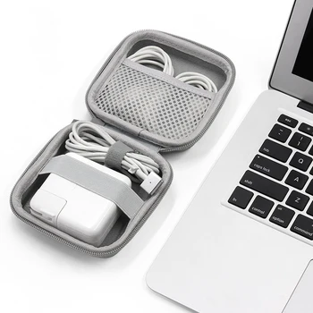 Prenosne Slušalke Vrečko za Shranjevanje Trdo Lupino Digitalne Pripomočke Primeru EVA Bluetooth Vrečko Podatkovni Kabel MAC Polnilnik U Disk Zaščitni Pokrov 2